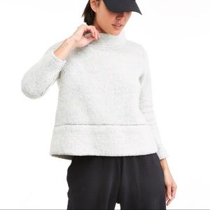 Zara Wide Mock Knit Top